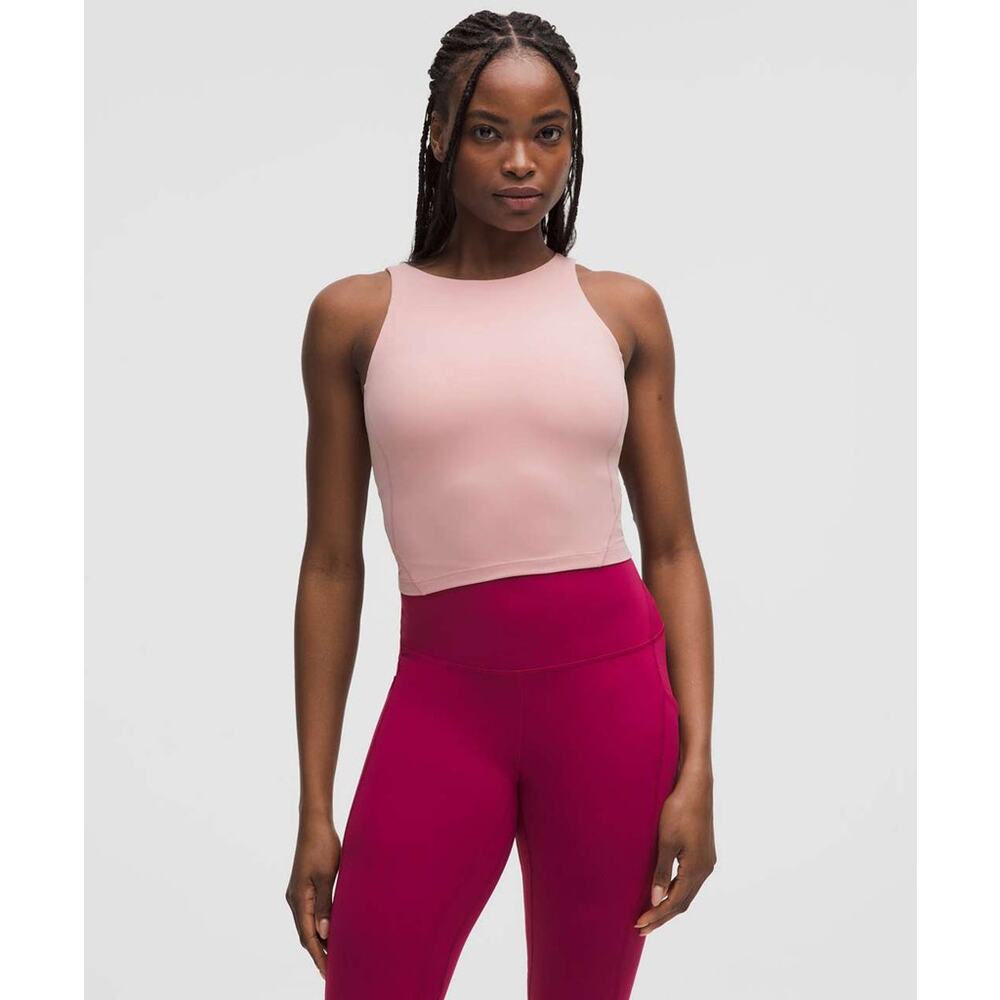 Lululemon Align High-Neck Tank Top Pink Haze Size 4